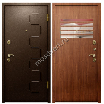 Входная дверь в квартиру открывание внутрь VDVO-06 - купить от производителя Мосдвери Входная дверь в квартиру открывание внутрь VDVO-06