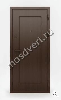 Входная дверь цвета венге под дерево - купить от производителя Мосдвери Входная дверь цвета венге под дерево